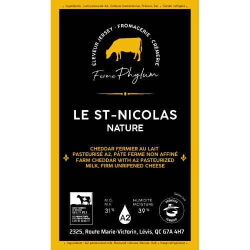 Étiquette - St-Nicolas (Le)